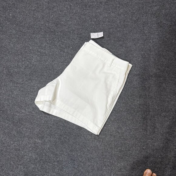 J Crew Women's Shorts 3.5 Inches Inseam classic Chino Size16 In Color White - Picture 5 of 7